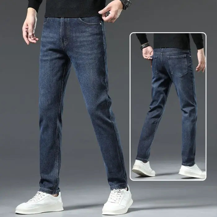 Men’s Slim Straight-Leg Denim Jeans