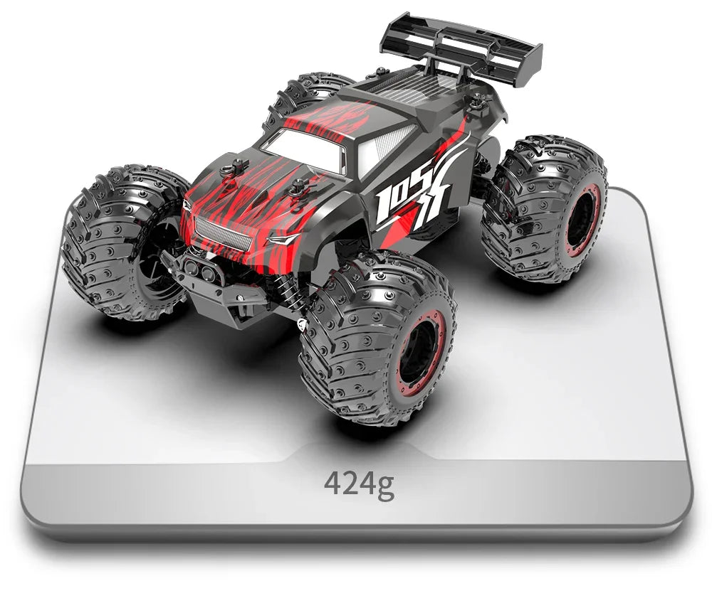 1:18 Remote Control Car 25KM/h with Led Lights 2.4G Inductor RC Off-Road Cars High Speed Brushless Motor Children Toys