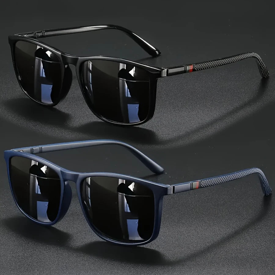 Vintage Square UV400 Sunglasses – 2/3 Pack