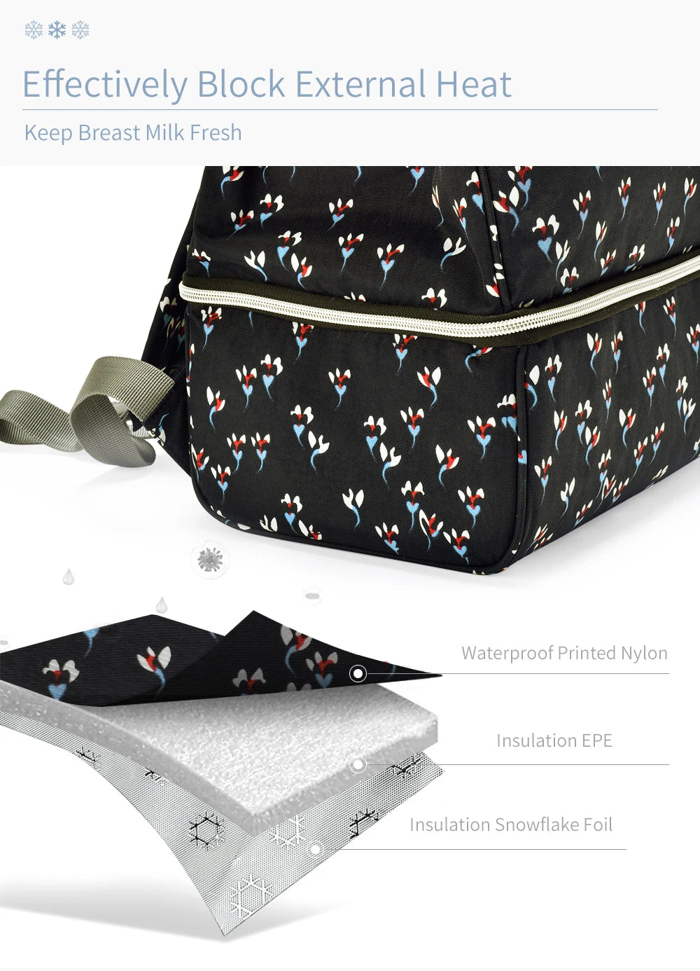 Waterproof Baby Diaper Backpack
