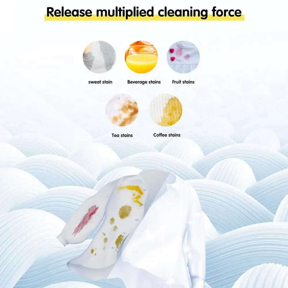 Detergent For Washing Machines Laundry Tablets Underwear Children's Clothing Laundry Soap Bubble Paper Clothing Cleaning Tools
