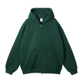 ZODF New Men Double Headed Zipper Fleece Hoodies Unisex Loose Basic Solid Warm Hooded Sweatshirts Coats For Winter HY0633 Padilla Innovations LLC