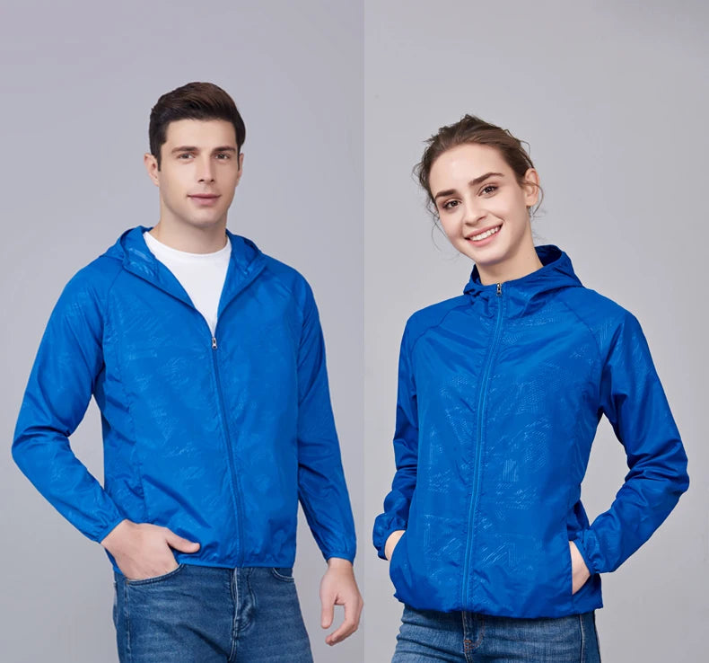 Chaqueta de senderismo ligera unisex JNLN
