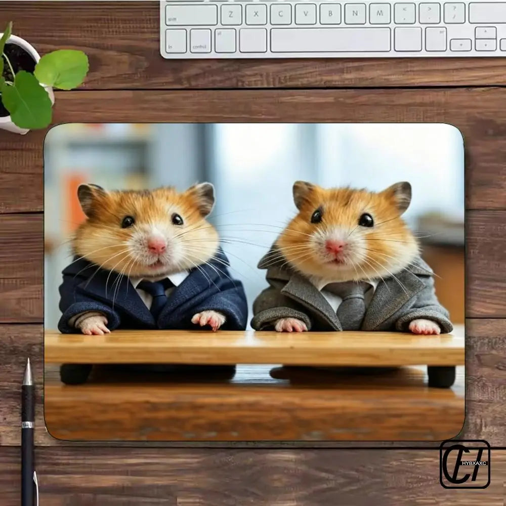 Coding Hamster Mouse Pad Desk Mat