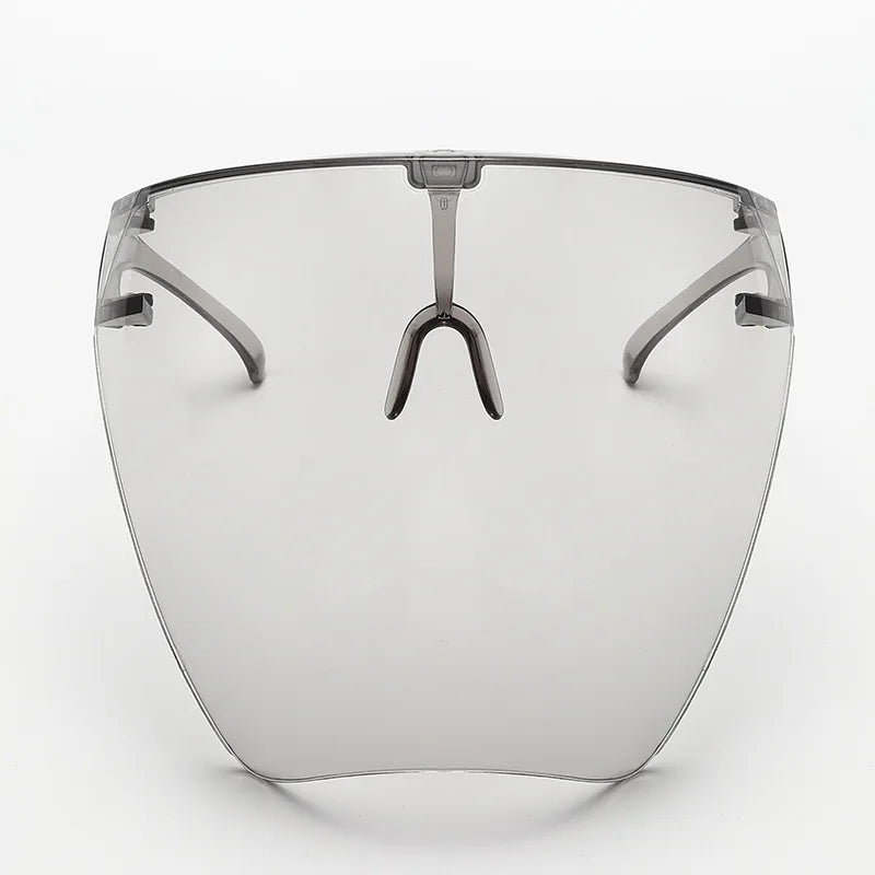 Full-Face Shield Sunglasses - Gray