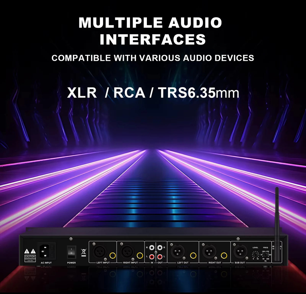 Ecualizador de audio digital de 31 bandas EQ31SUB