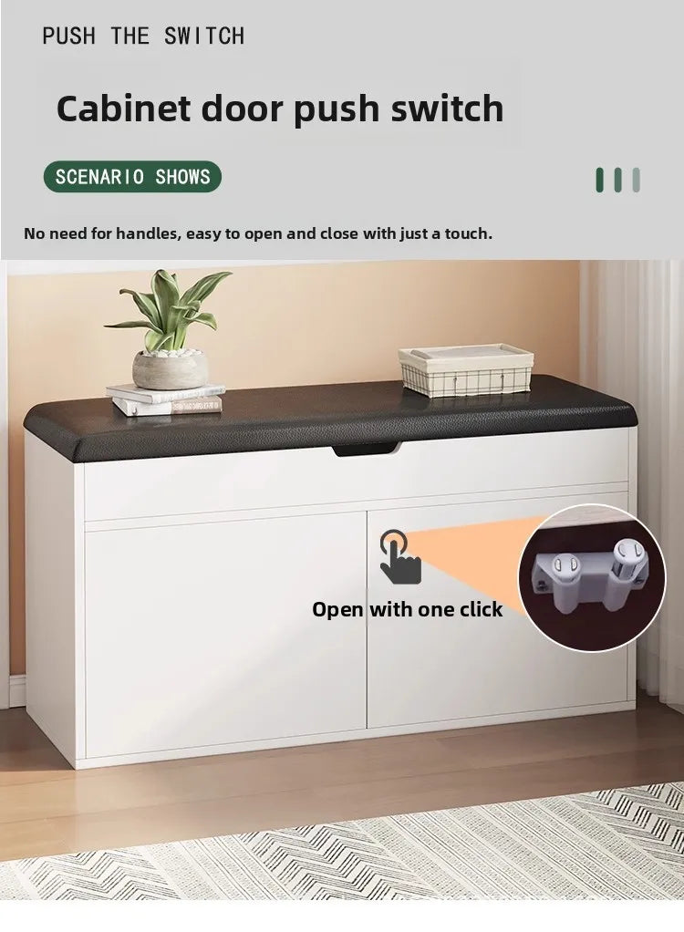 Entryway Shoe Bench with Storage