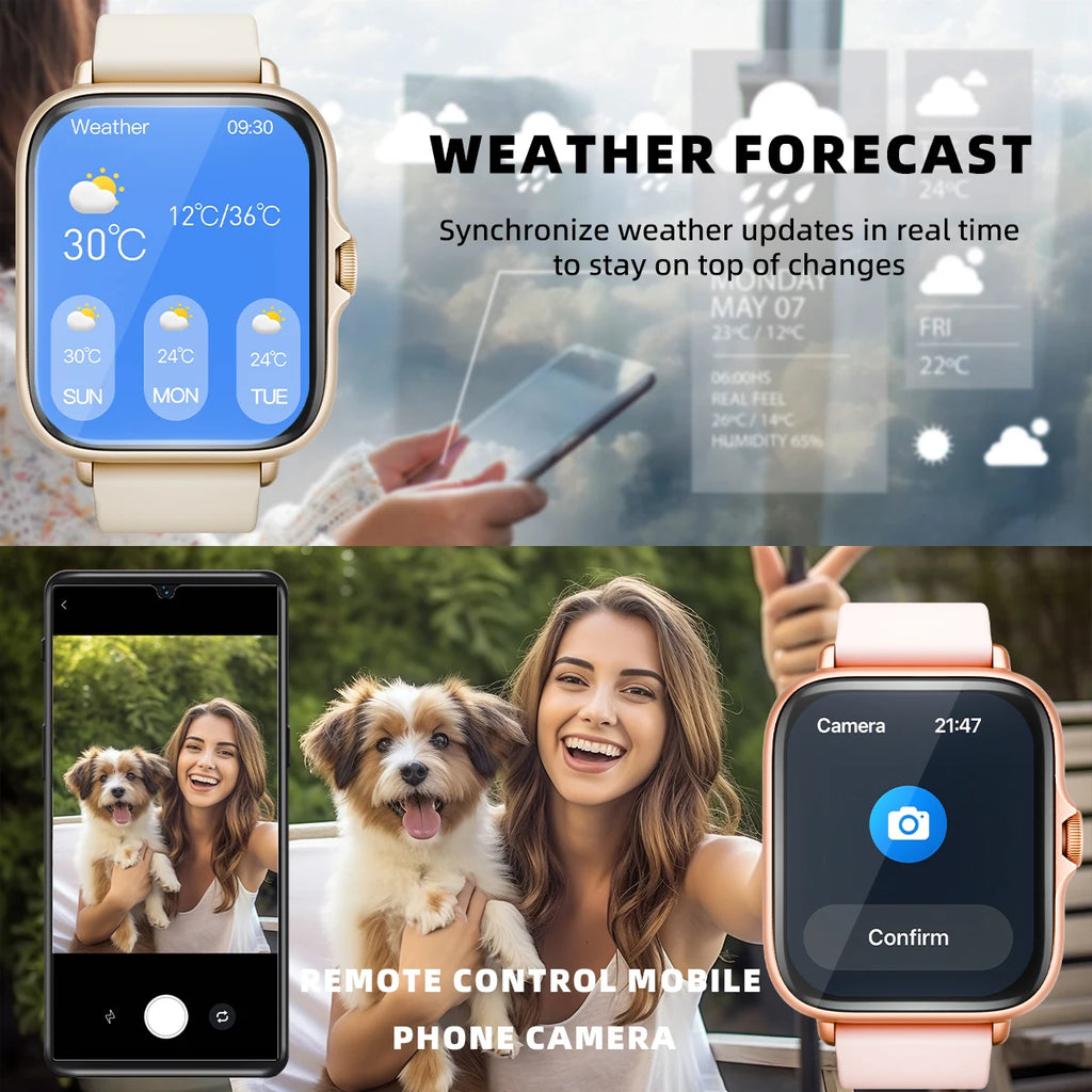 1.83-Inch Waterproof Smart Watch with Calling