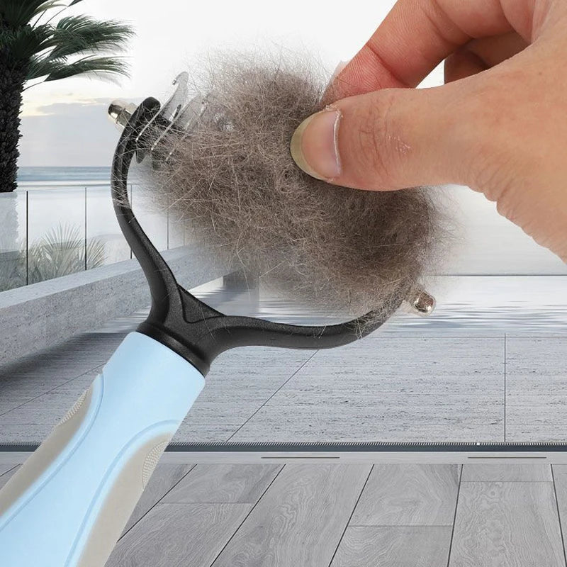 Pet Deshedding & Dematting Grooming Brush