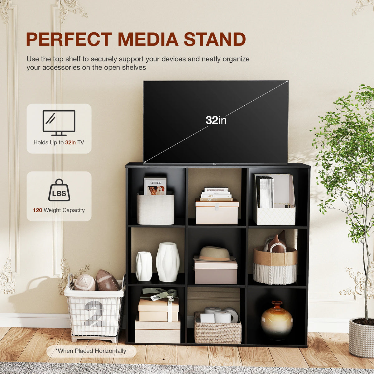 Cube Storage Bookcase – 6, 8 or 9 Cube