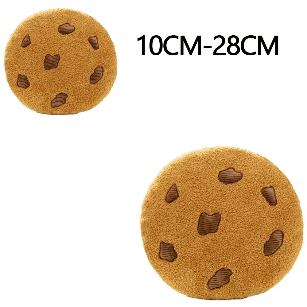 Chocolate Chip Cookie Plush Pillow