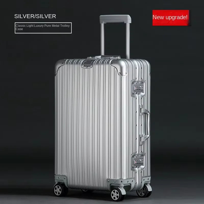 Aluminum-Magnesium TSA Lock Travel Suitcase
