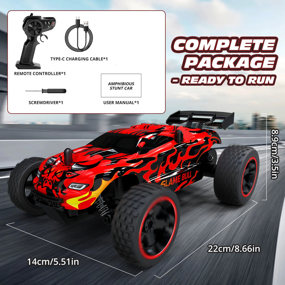 Tecnock 1:18 2WD Off-Road RC Buggy – 20 km/h