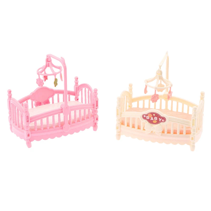1:12 Dollhouse Miniature Baby Bassinet & Cradle
