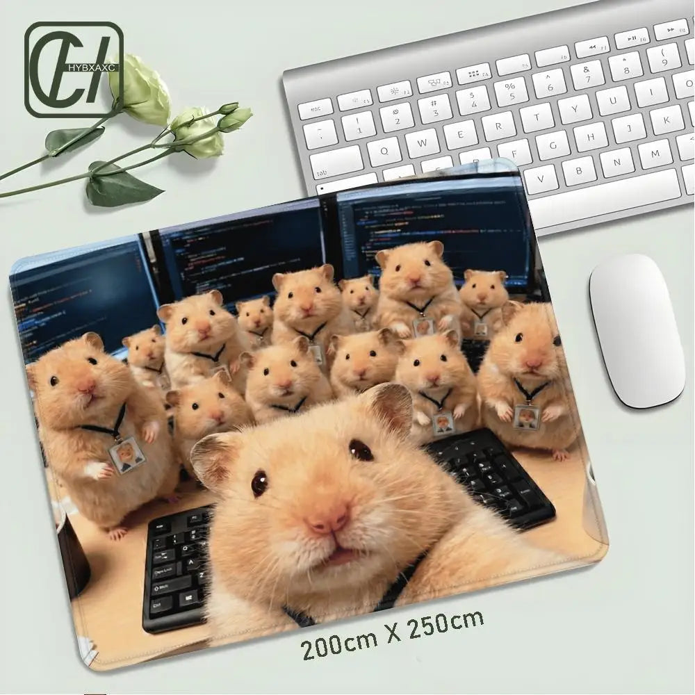 Coding Hamster Mouse Pad Desk Mat