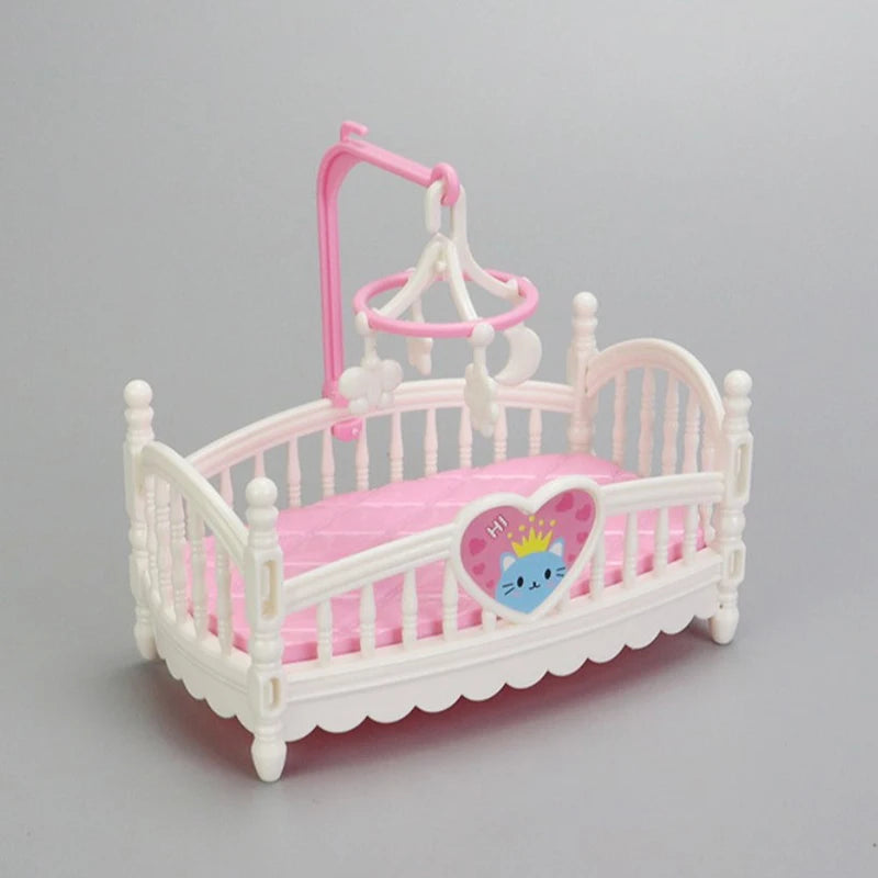 1:12 Dollhouse Miniature Baby Bassinet & Cradle