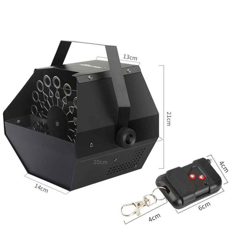 60W Remote-Control Stage Bubble Machine