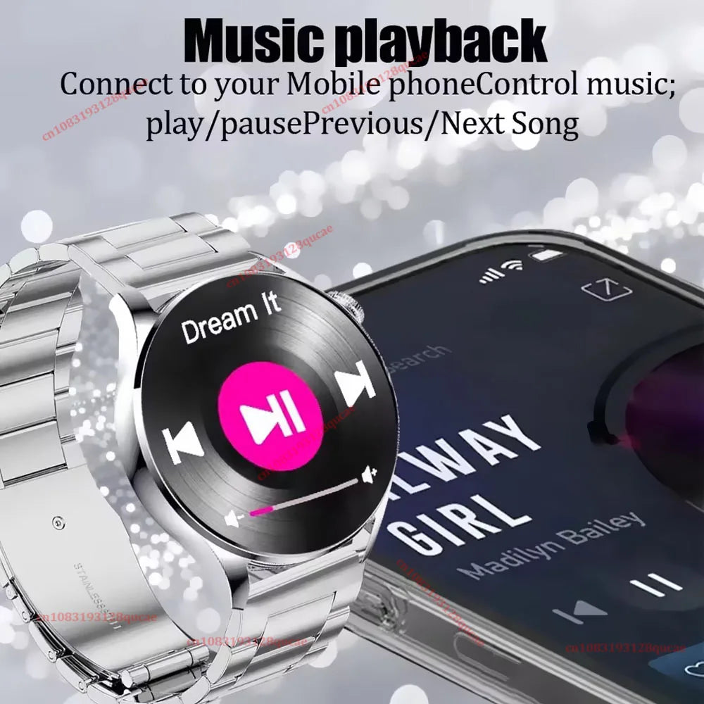 HT30 AMOLED GPS IP68 Smart Watch