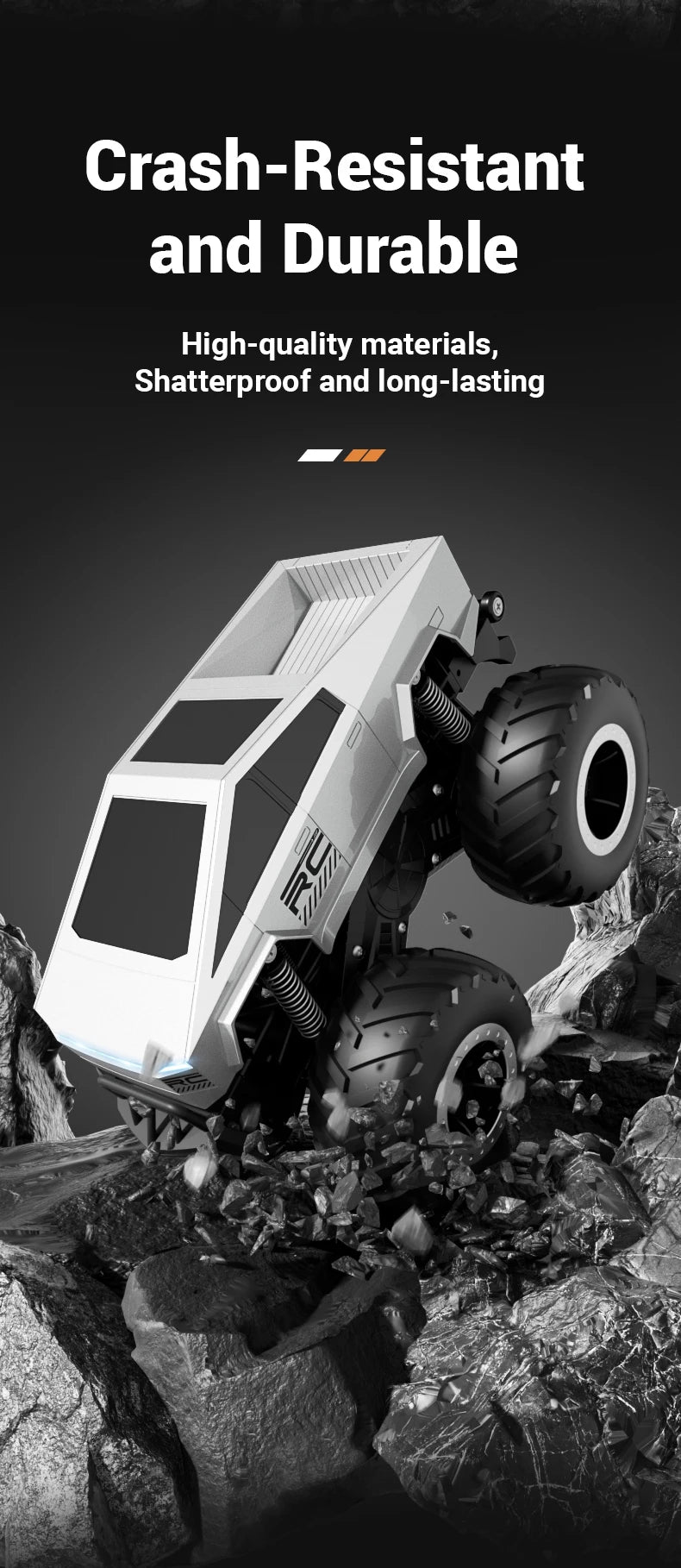 RC Car Amphibious Remote Control Cars Pickup Racing RC Truck Off-Road Big Wheel High Speed Electric Vehicle Toys For Kids Gift