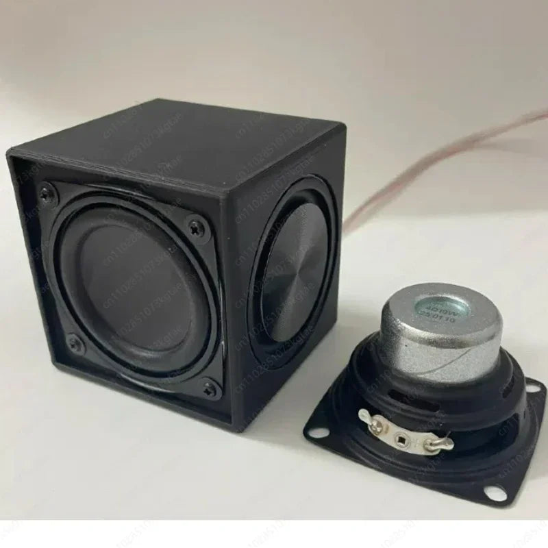 2-Inch heavy subwoofer double diaphragm passive speaker PP waterproof basin 10-15W computer desktop electric car audio DIY