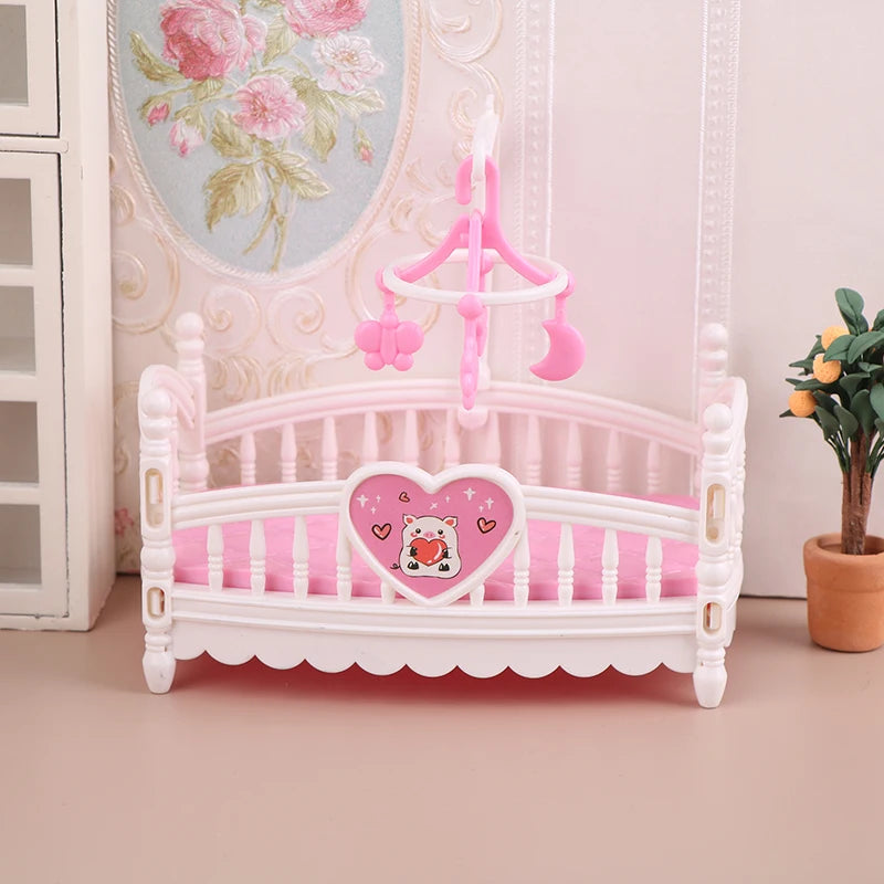1:12 Dollhouse Miniature Baby Bassinet & Cradle