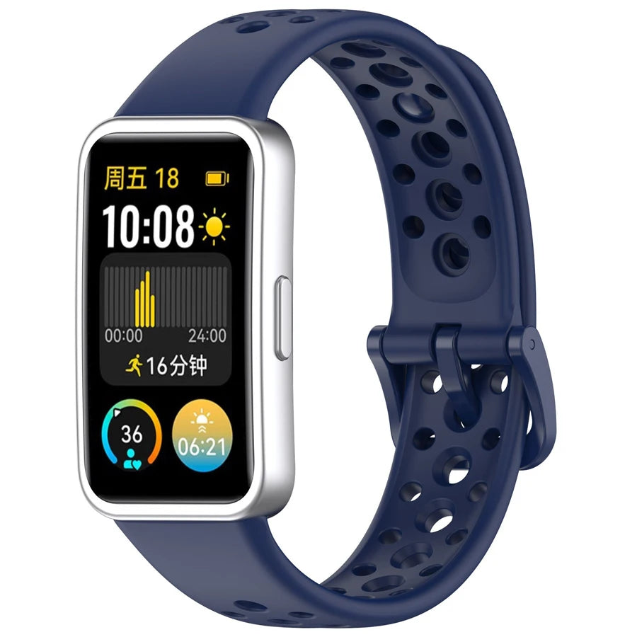 Silicone Strap Compatible with Huawei Band 8/9/10