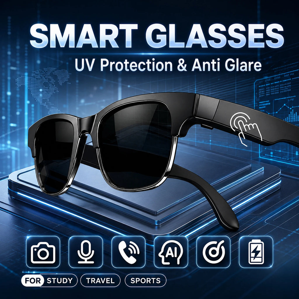 Bluetooth Smart Glasses with Hands-Free Calling