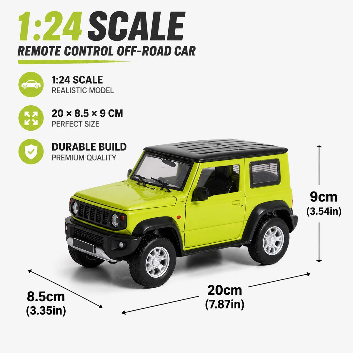 MN MODEL 1:24 2WD Off-Road RC Vehicle