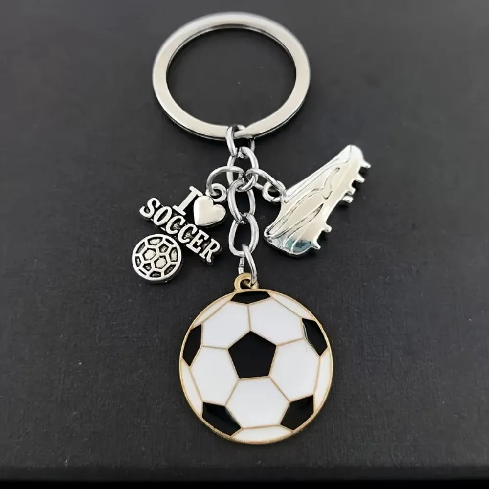 Football Fan Keychain Set – 2 Pieces