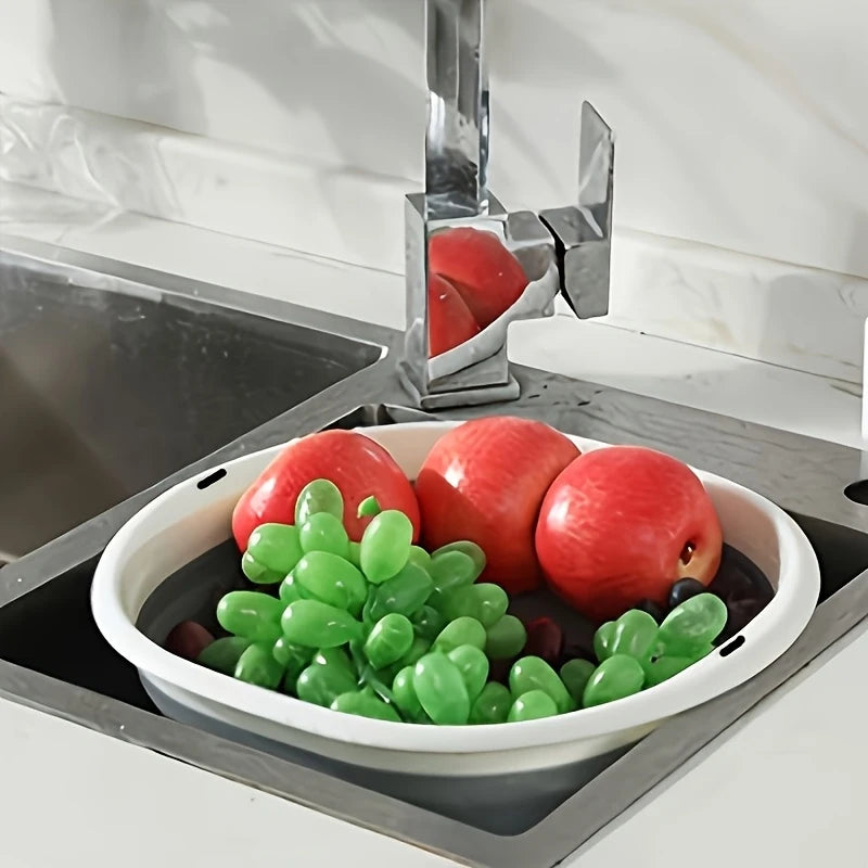 3-Piece Foldable Multipurpose Wash Basin Set