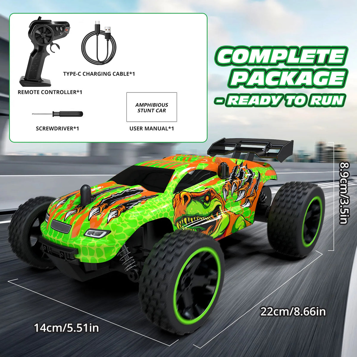 Tecnock 1:18 2WD Off-Road RC Buggy – 20 km/h