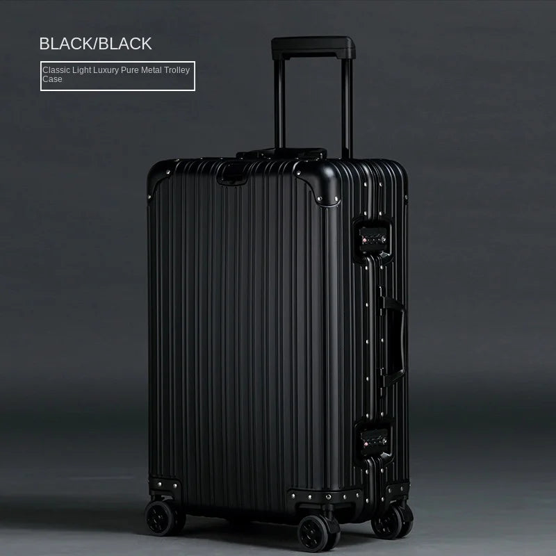 Aluminum-Magnesium TSA Lock Travel Suitcase