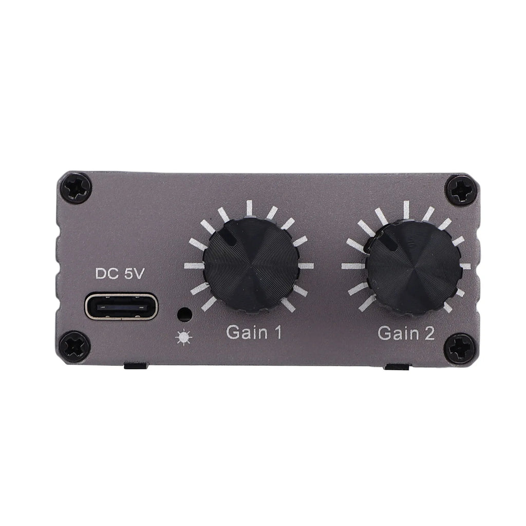 Mezclador/conmutador de audio estéreo de 2 canales y 3,5 mm