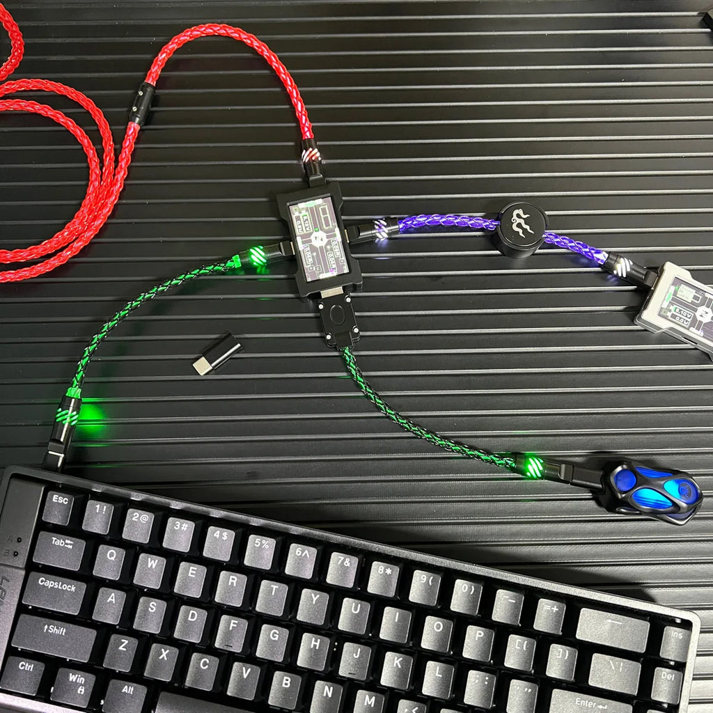 Magnetic Single-Crystal Copper Keyboard Cable