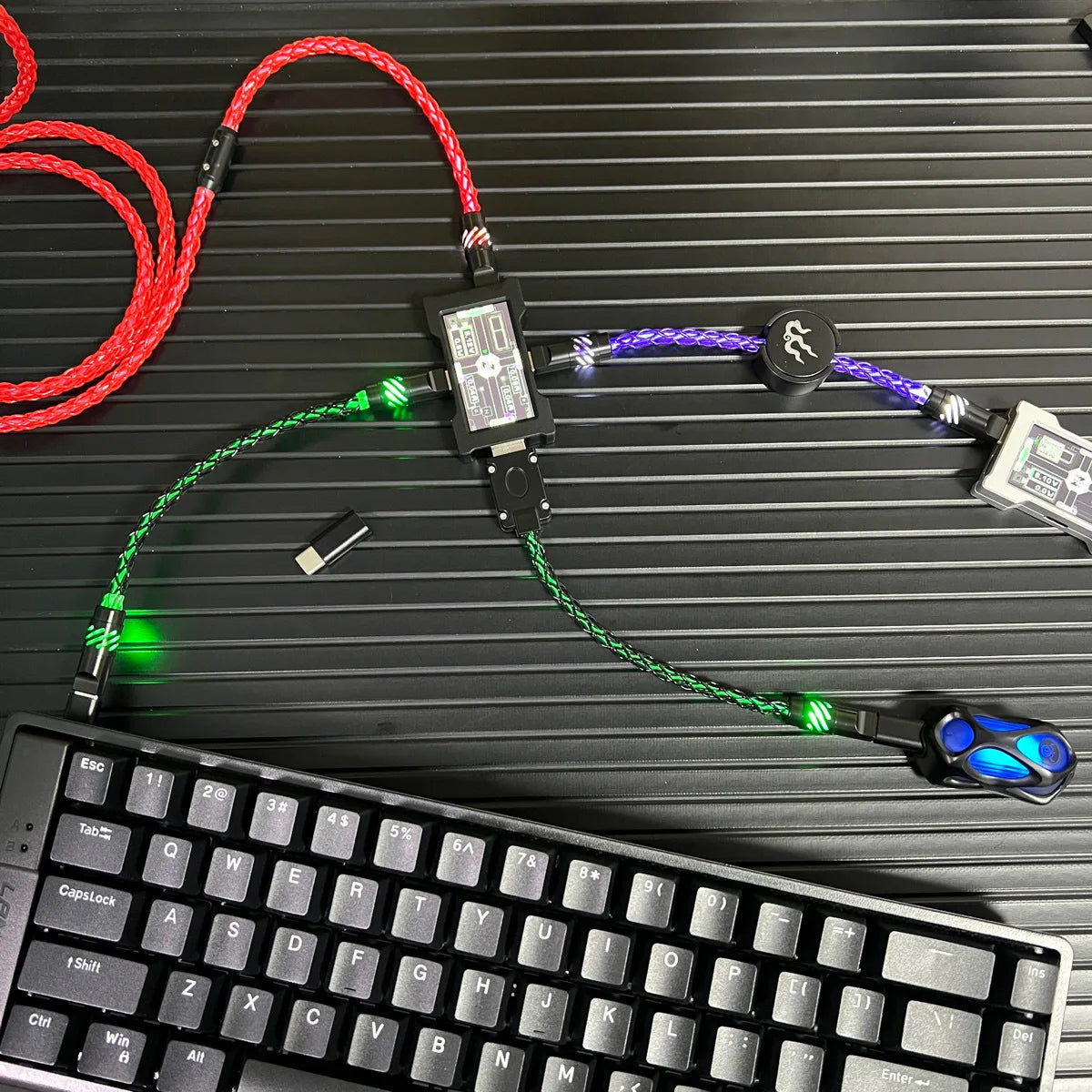 Magnetic Single-Crystal Copper Keyboard Cable