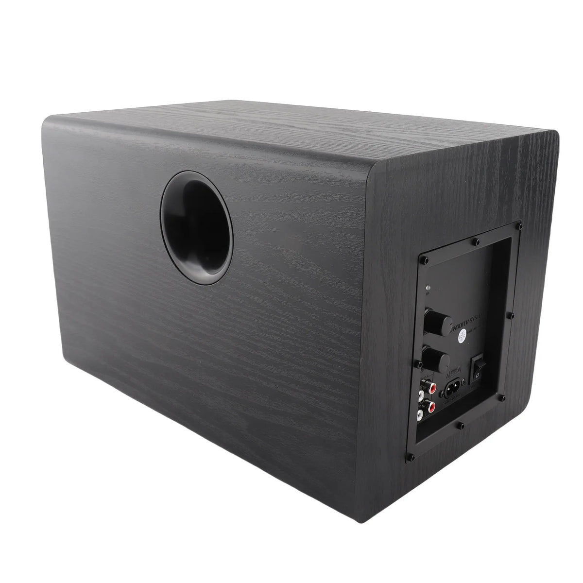 6.5 Inch Powered Subwoofer HiFi 100W High Power Deep Bass Turbocharged Subwoofer Black Subwoofer