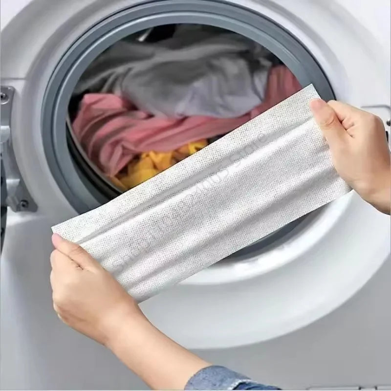 40Pcs Laundry Detergent Sheets Easy Dissolve Laundry Tablets Strong Deep Cleaning Detergent Laundry Soap for Washing Machine