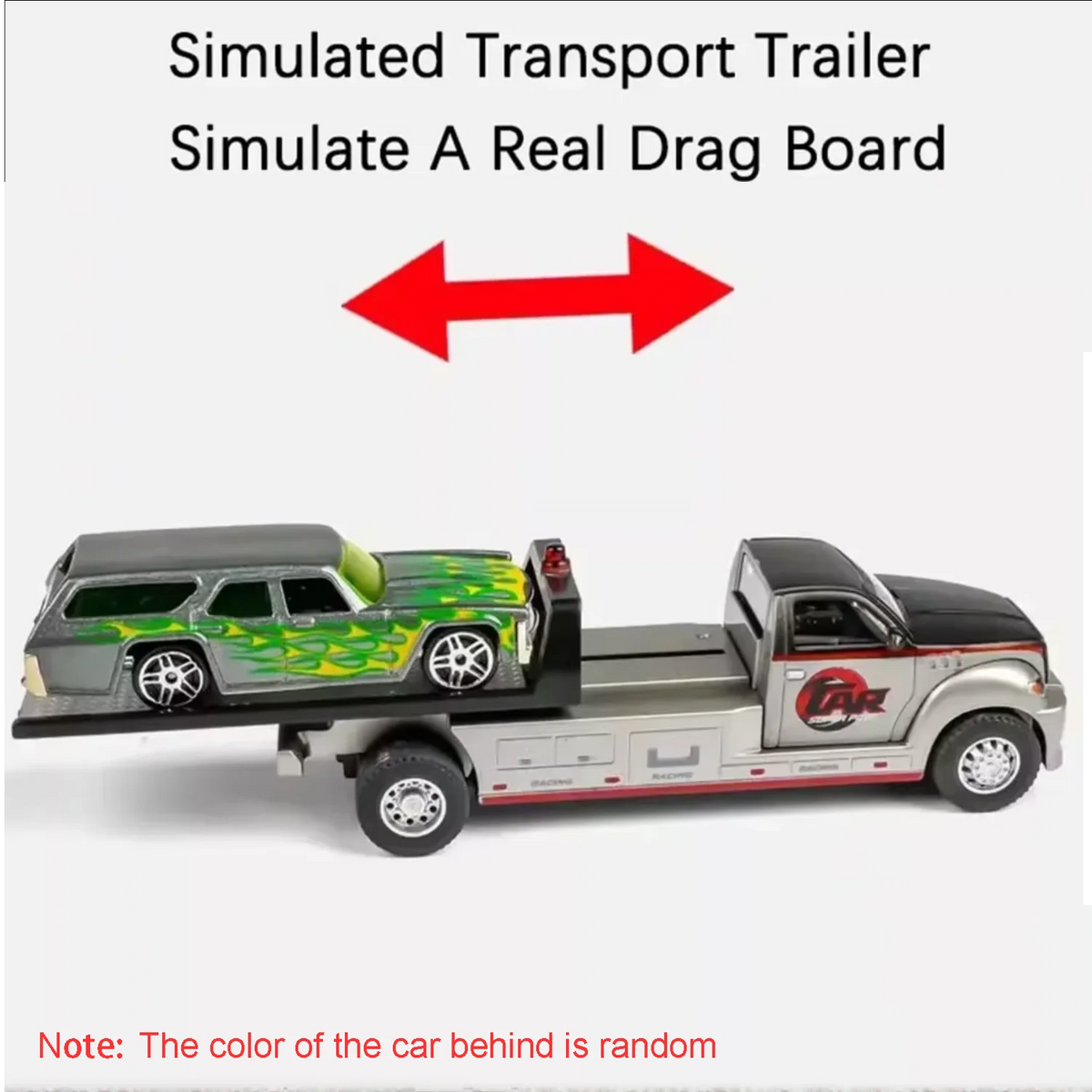 1:64 Diecast Container Trailer Toy