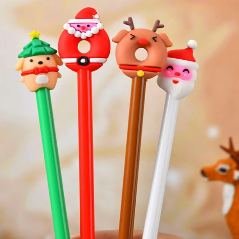 Christmas-Themed Pen Set – 12 or 24 Pieces