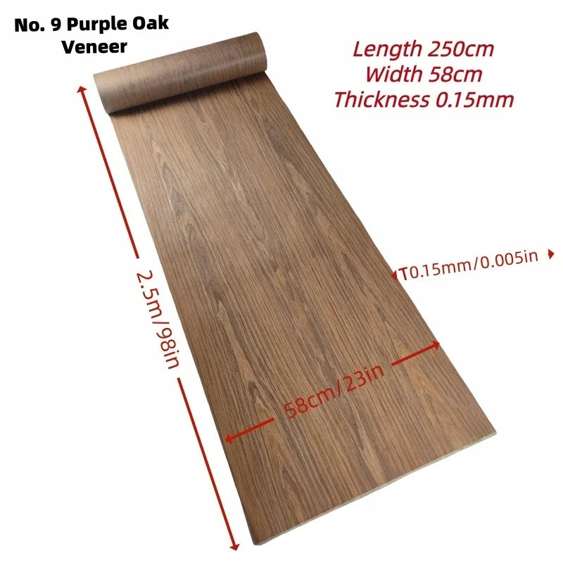 DIY Wood Veneer Sheets – Teak, Cherry, Oak & Walnut