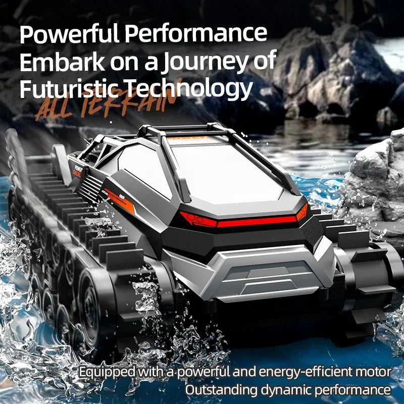 Rc Car JJRC Q183 Tank Track truck Remote Control Cars Off Road 2.4G Amphibious Crawler Climbing Electric Model Vehicles Toys