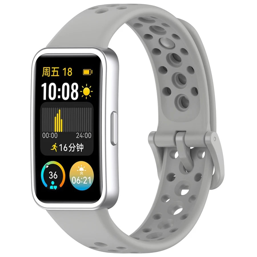 Silicone Strap Compatible with Huawei Band 8/9/10