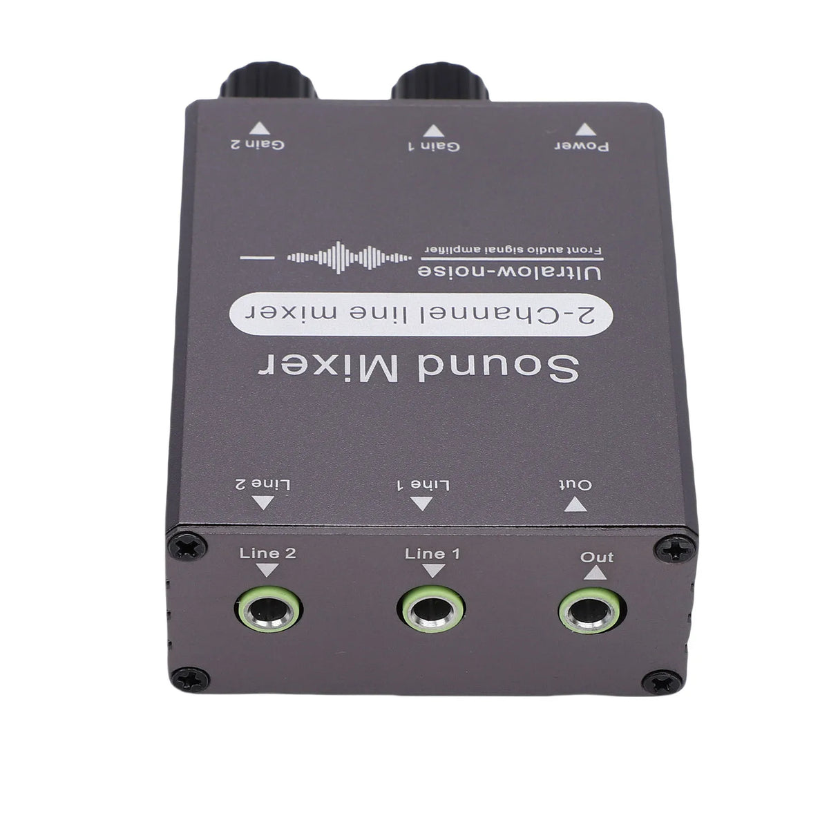 2-Channel 3.5mm Stereo Audio Mixer/Switcher