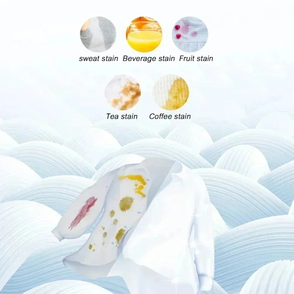 30/60/120pcs Soluble Laundry Tablets Powerful Stain Remover Laundry Soap Powder Washing Machine Cleaning Tablets Detergent