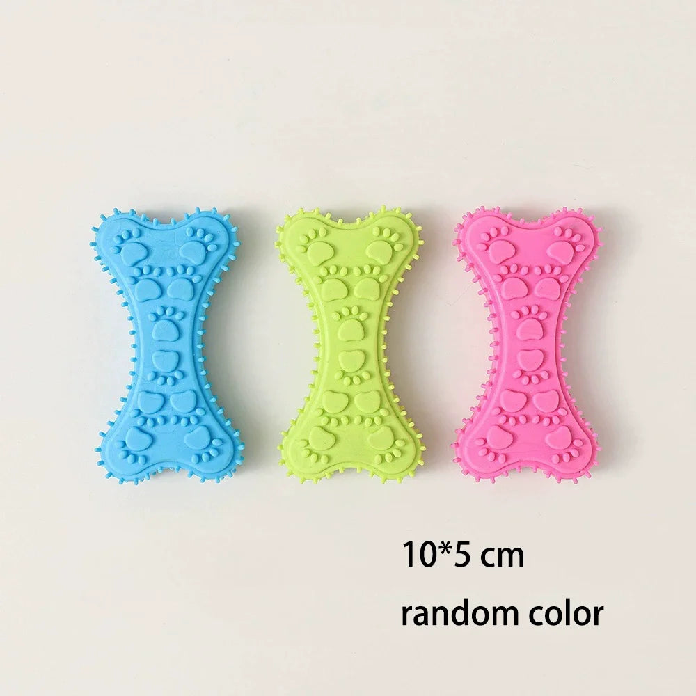 Bone-Shaped Bite-Resistant Dog Chew Toy