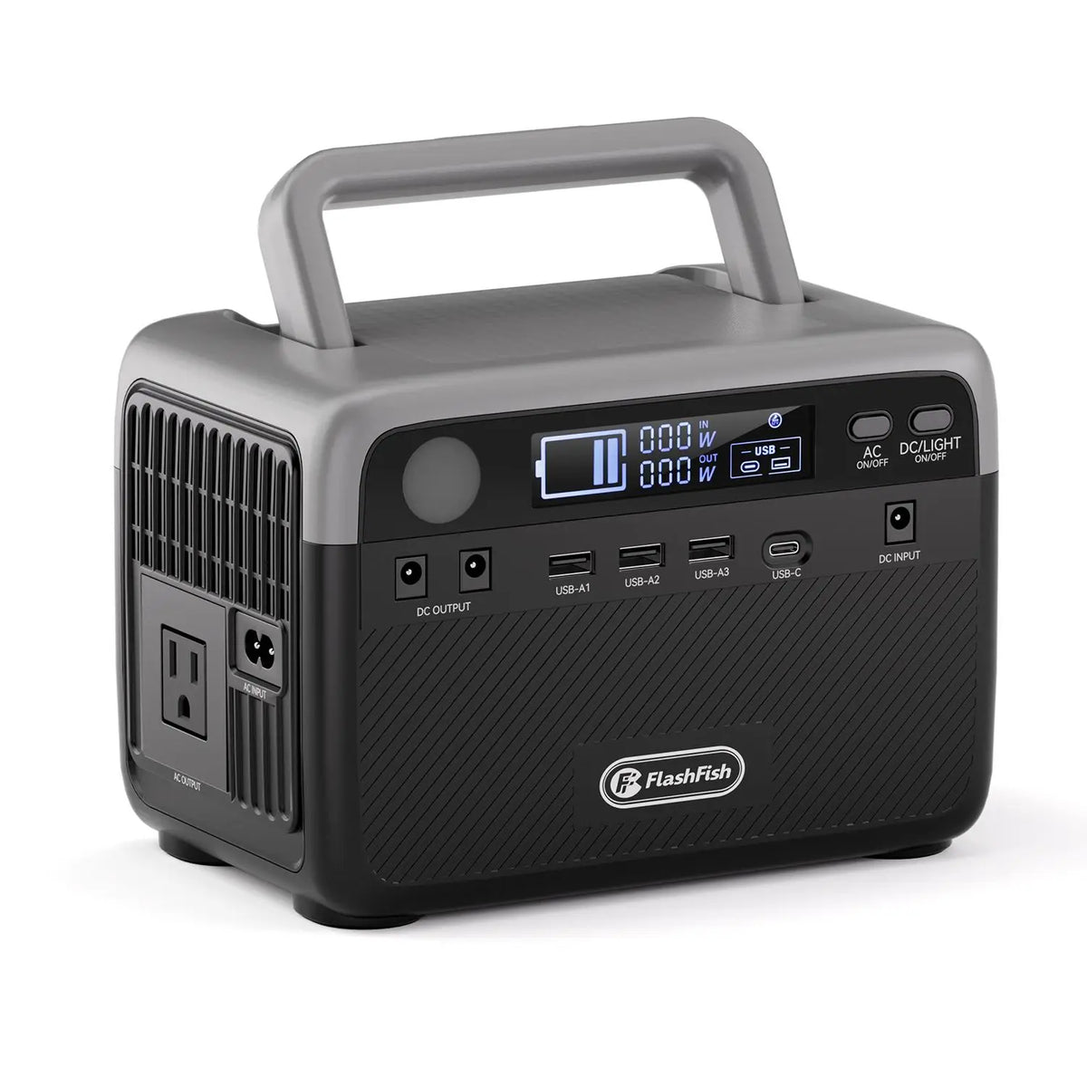300W LiFePO4 Portable Power Station with MPPT
