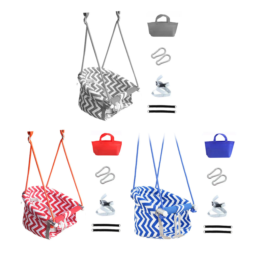 Adjustable High-Back Toddler Bucket Swing