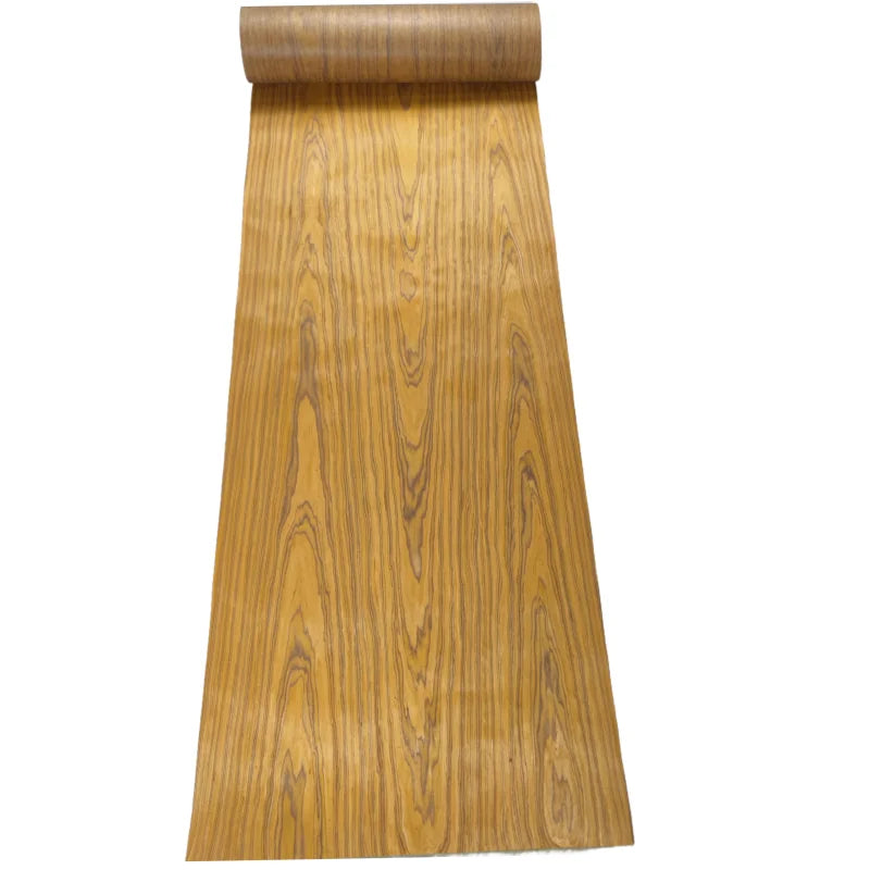 Hojas de chapa de madera para bricolaje: teca, cerezo, roble y nogal