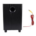100W Home Subwoofer 6.5 Inch Independent Passive Subwoofer Speaker Plug and Play Passive Subwoofer Speaker for Theater Party