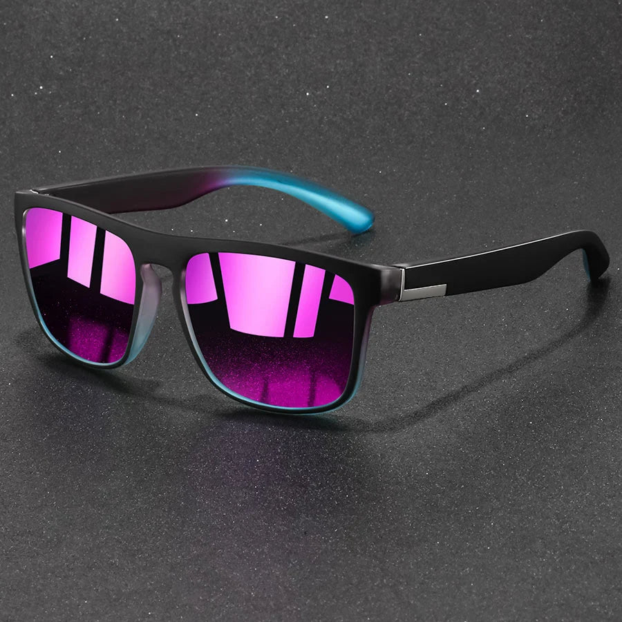 Vintage Square Anti-Glare Sunglasses